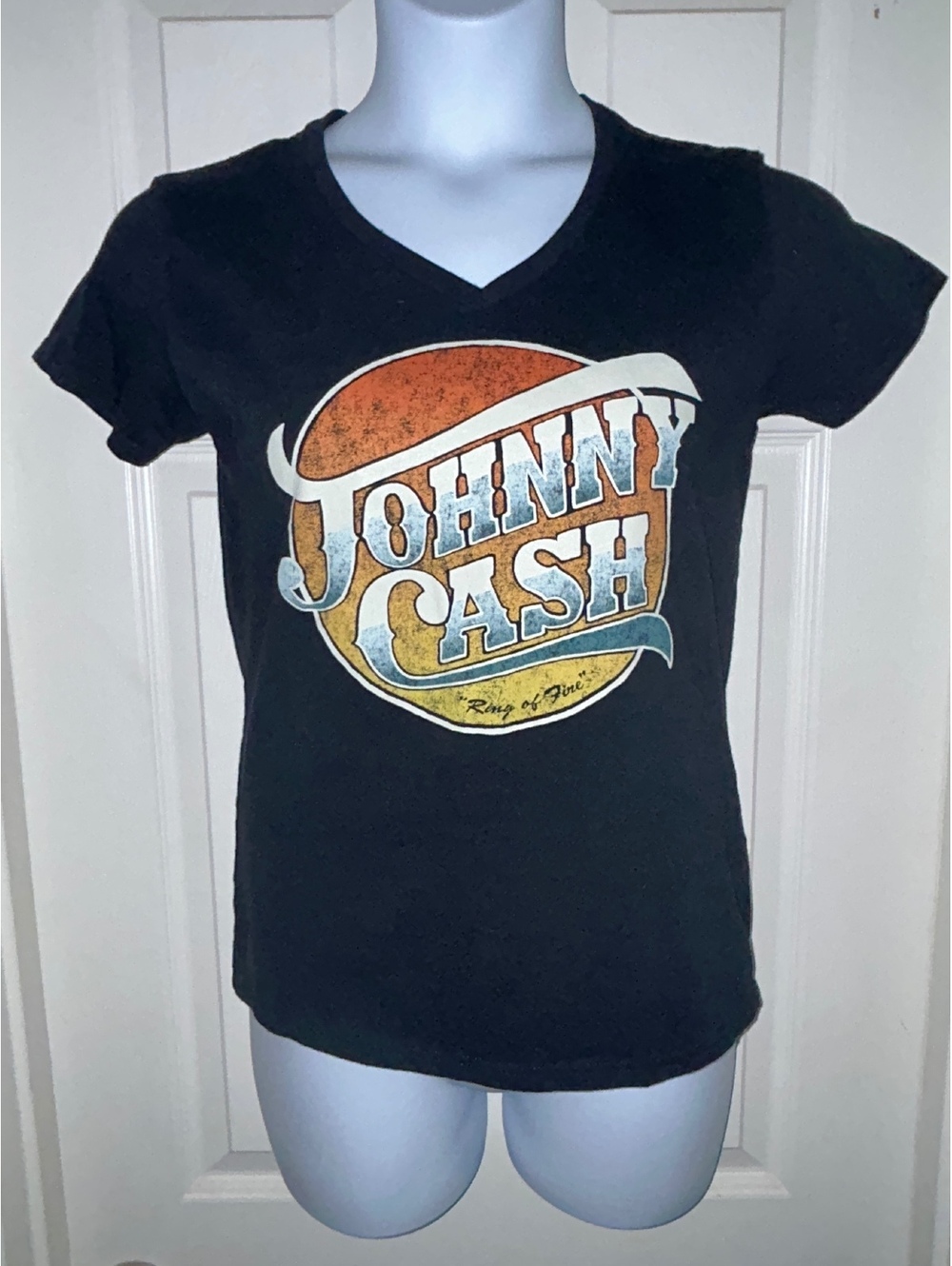 Johnny Cash T Shirt Sz M